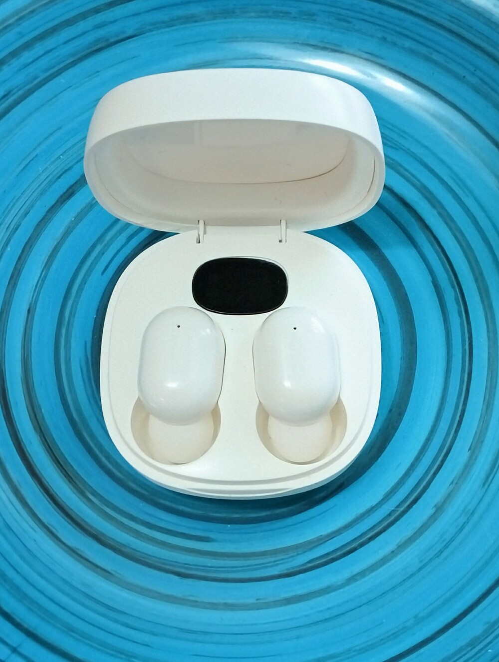 NWOB Airbuds Air 5 True Wireless White Earbuds & Charging Case